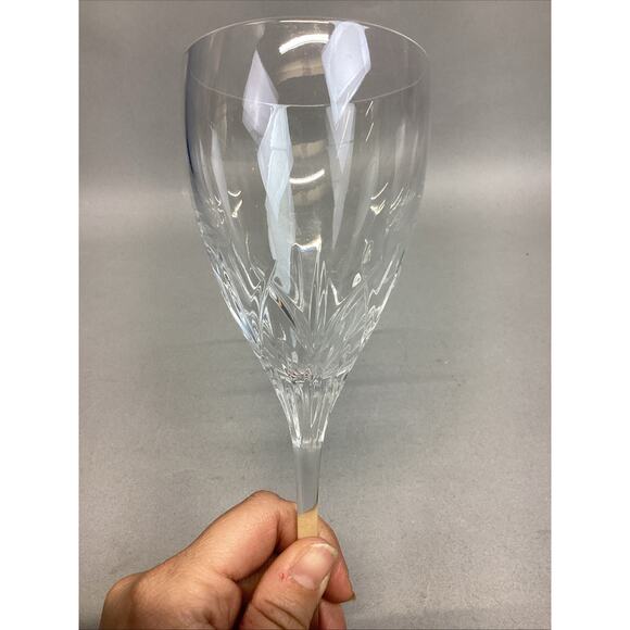 Signed Kate Spade Crystal Wine Glass - 8.75”H - Picture 3 of 10